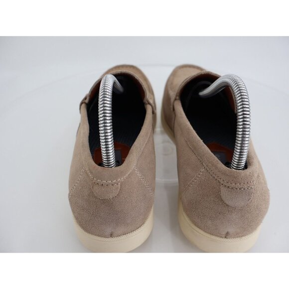 Vince Camuto Mens Kadron Shoes Loafers Size 8.5 Tan Suede Slip On Moc Toe Casual - Picture 7 of 13